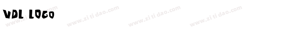 VDL LOgo字体转换